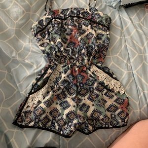 silk romper